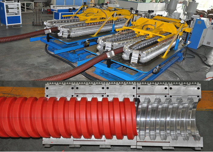 Maszyna do produkcji rur spiralnych z włókna węglowego Linia produkcyjna do produkcji rur ze splotem z rury jednościennej HDPE SLQ-200