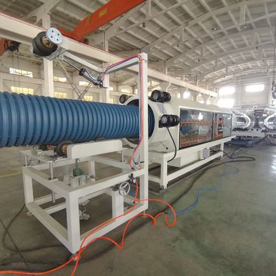 Computerized Double Wall Corrugated Pipe Extrusion Line with PLC Control and Siemens Motor for Precision Manufacturing
