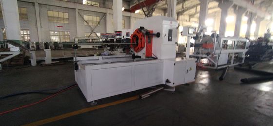 Automatic Double Wall Corrugated Pipe Extrusion Line with Advanced PLC Control System and 28/36 Pairs Moulds for 50mm-200mm Pipe Diameter Range