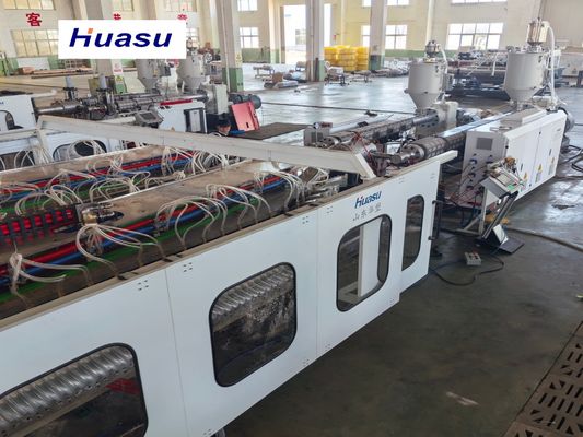 Plastic Flexible Corrugated Pipe Extrusion Production Line / Making Machine