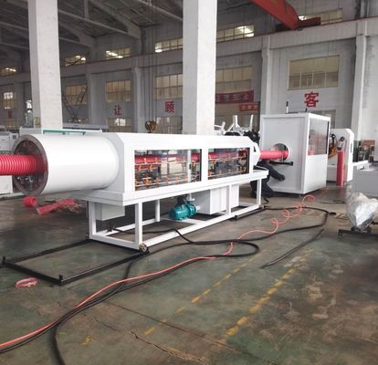 MPP Electric Pipe Machine Single Or Double Wall Corrugated Aluminium Alloy Mould Material