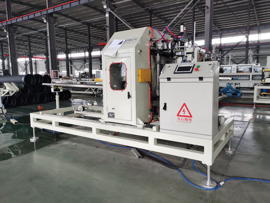Polythene Single Or Double Wall Corrugated Pipe Production Line