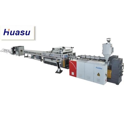Double Wall Corrugated Pipe Extrusion Line with 32-1600mm Cutting Diameter Range and Water Cooling Process Featuring Siemens PLC Technology