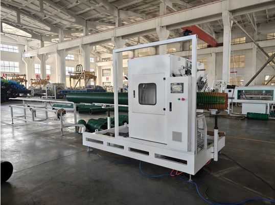 Corrugated Double Strands Plastic Pipe Extrusion Line For Irrigation Systems