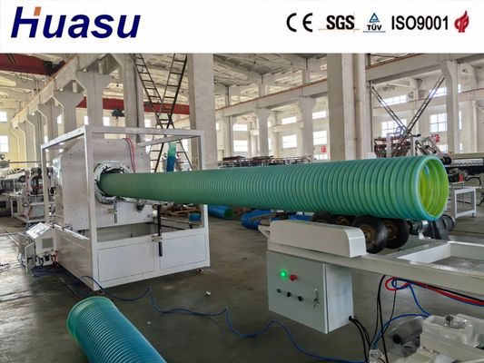 Double Wall Corrugated Pipe Extrusion Line 32-1600mm PVC PE MPP