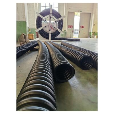 Pipe diameter range 32mm to 1600mm HDPE corrugatedd pipe making machine used for making plastic corrugated pipe products