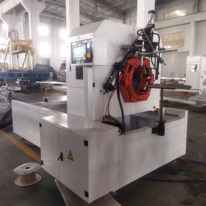 Automatyczna linia do wytłaczania rur dwuściennych karbowanych z silnikiem Siemens i systemem sterowania PLC dla produkcji 8-15 kg/h