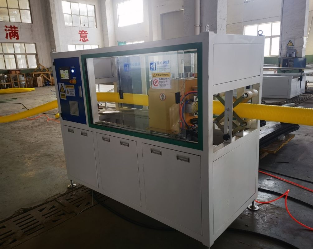 PP PE HDPE LDPE Jednostyczna ściana maszyny do produkcji rur falistej