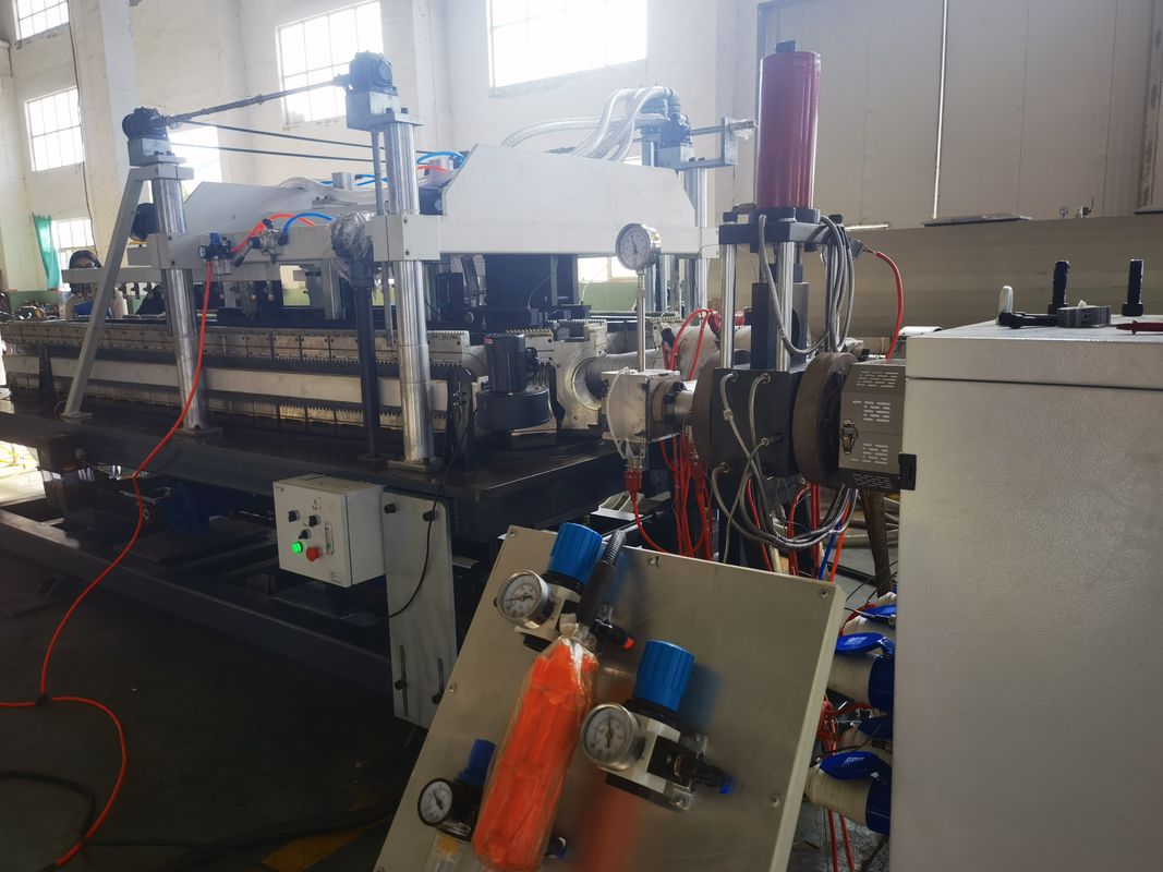 Wodochładzająca linia wytłaczania rury falistej o pojedynczej ścianie z automatycznym zasilaczem i kontaktorem Siemens