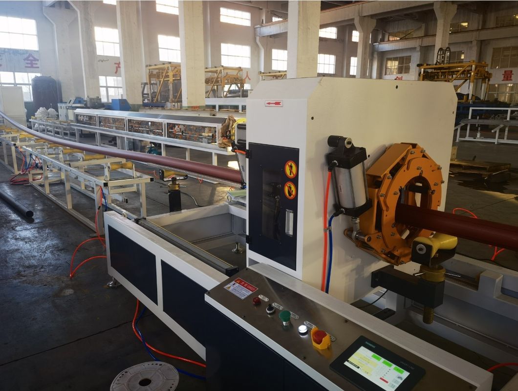 Maszyna do wytłaczania rur HDPE z silnikiem WEG Siemens Beide Motor dla PE PP HDPE PVC Wybór materiału przetwórczego