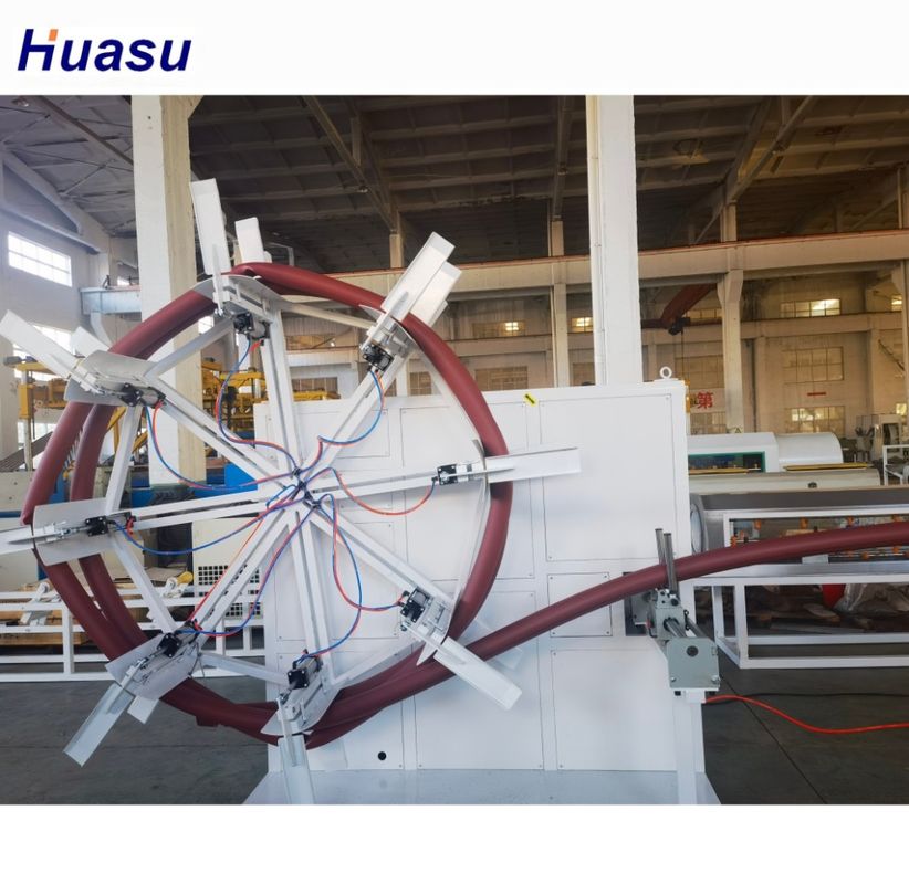 Maszyna do wytłaczania rur HDPE z silnikiem WEG Siemens Beide Motor dla PE PP HDPE PVC Wybór materiału przetwórczego