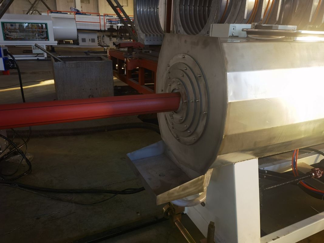 PLC sterowane Solid Wall Hdpe Pipe Extrusion Line dla wszechstronnych i dostosowalnych rozwiązań