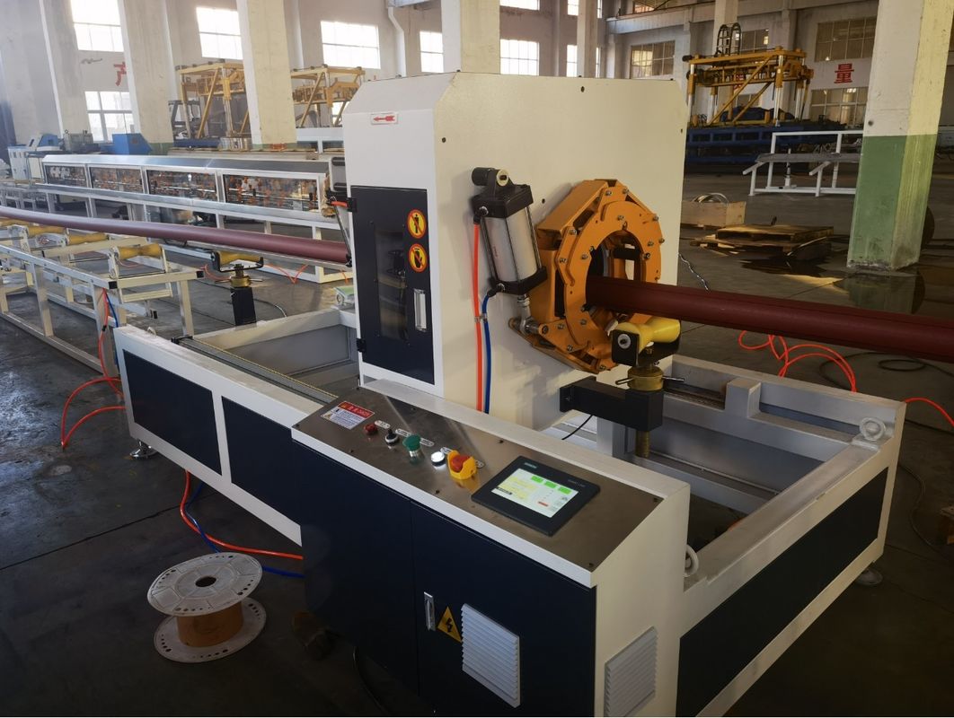 PLC sterowane Solid Wall Hdpe Pipe Extrusion Line dla wszechstronnych i dostosowalnych rozwiązań