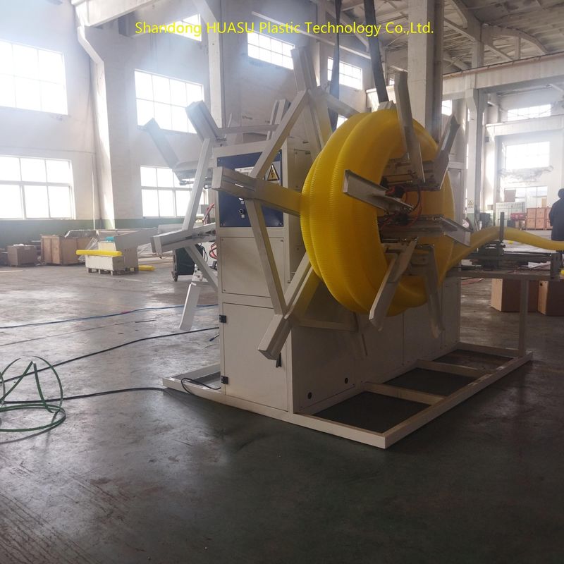 Maszyna do produkcji rur falistych dwuściennych o mocy 100-1000kW z kontrolą PLC i chłodzeniem wodnym dla konfigurowalnej wydajności