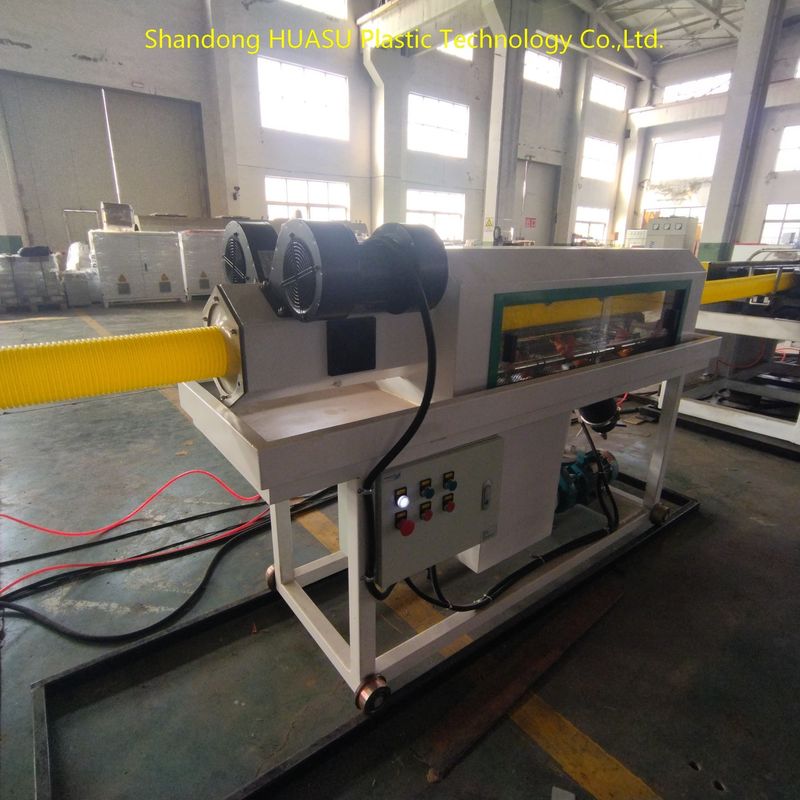 Automatyczna linia wytłaczania rur z tworzyw sztucznych z Siemens ABB Głównym chłodzeniem powietrza elektrycznym i wodnym do dostosowywalnej produkcji