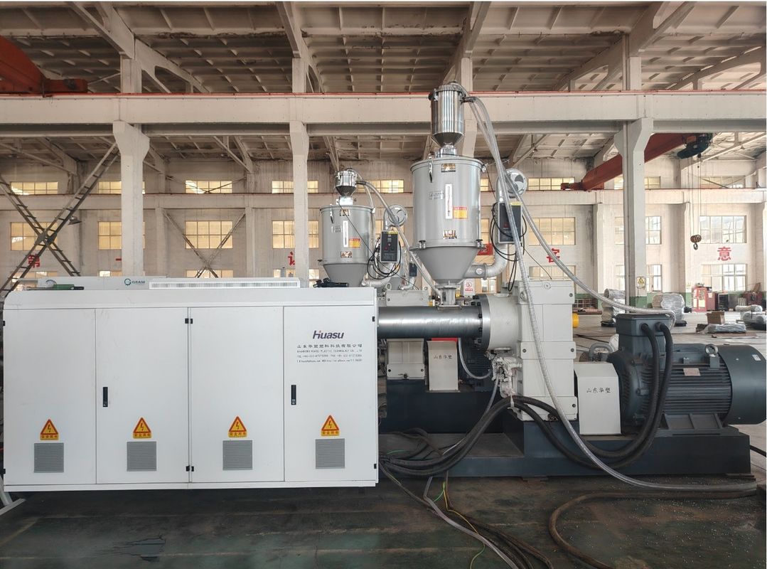 Podwójna ściana rurka automatyczna HDPE Dwc z elektrycznym systemem sterowania Siemens