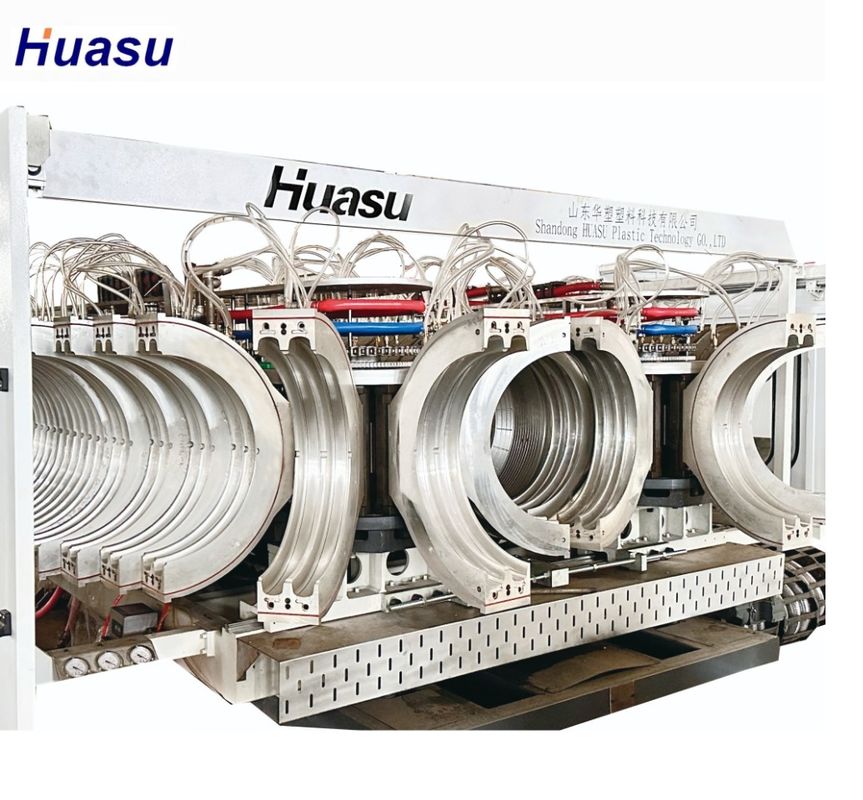 Siemens Contactor Dwukrotna ściana PE przewlekła linia wytłaczania rur dla płynnego i trwałego przetwarzania tworzyw sztucznych