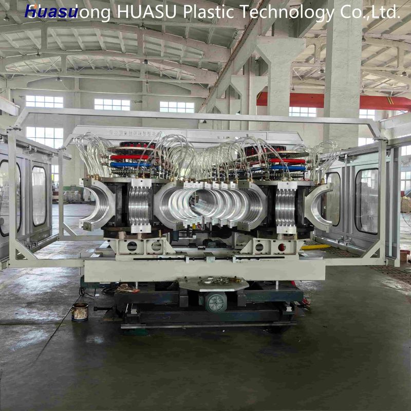 Maszyna do produkcji rur karbowanych dwuściennych 32-800mm z wydajnością 500-2000 kg/h i systemem PLC Siemens