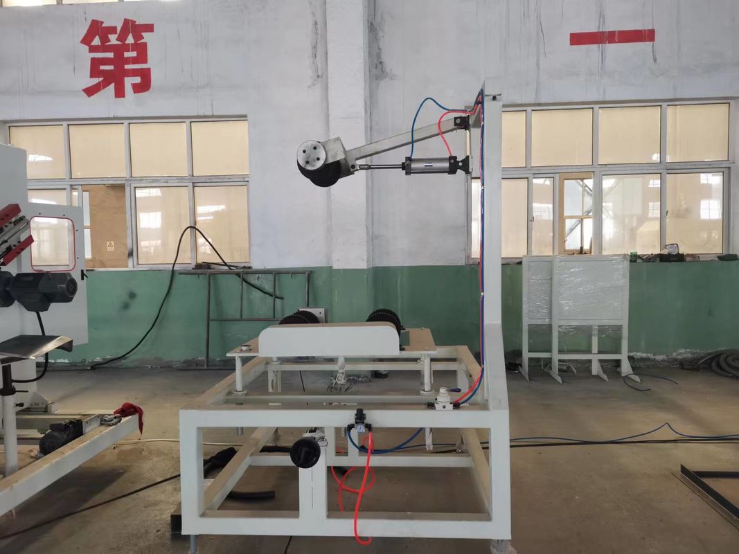 Siemens PLC sterowana linii wytłaczania rur falistej maszyna produkcyjna z głębokością nitryzacji 0,4-0,7 mm