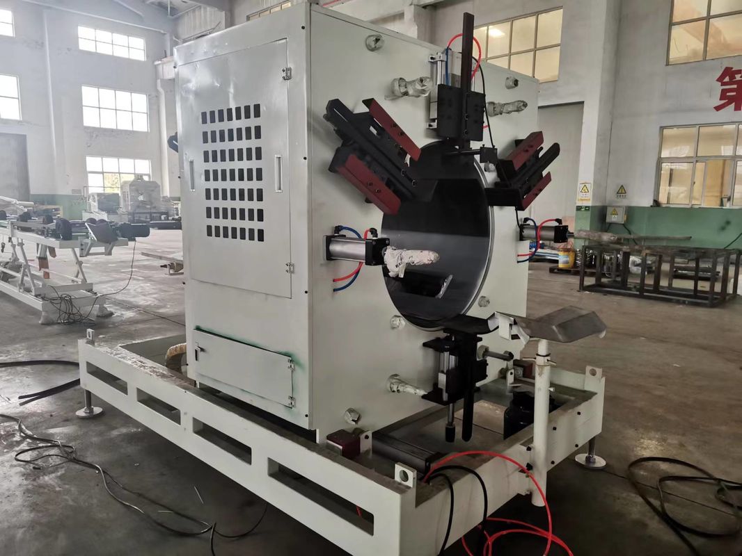 Siemens PLC sterowana linii wytłaczania rur falistej maszyna produkcyjna z głębokością nitryzacji 0,4-0,7 mm