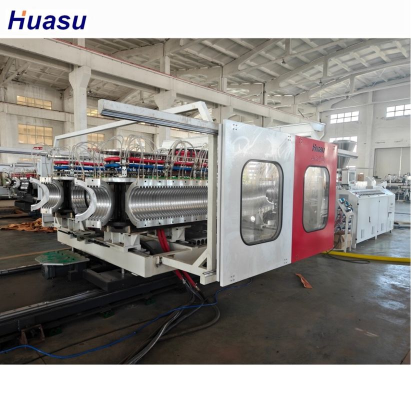 Maszyna do tworzenia rur falistej z PVC do produkcji materiałów z PVC