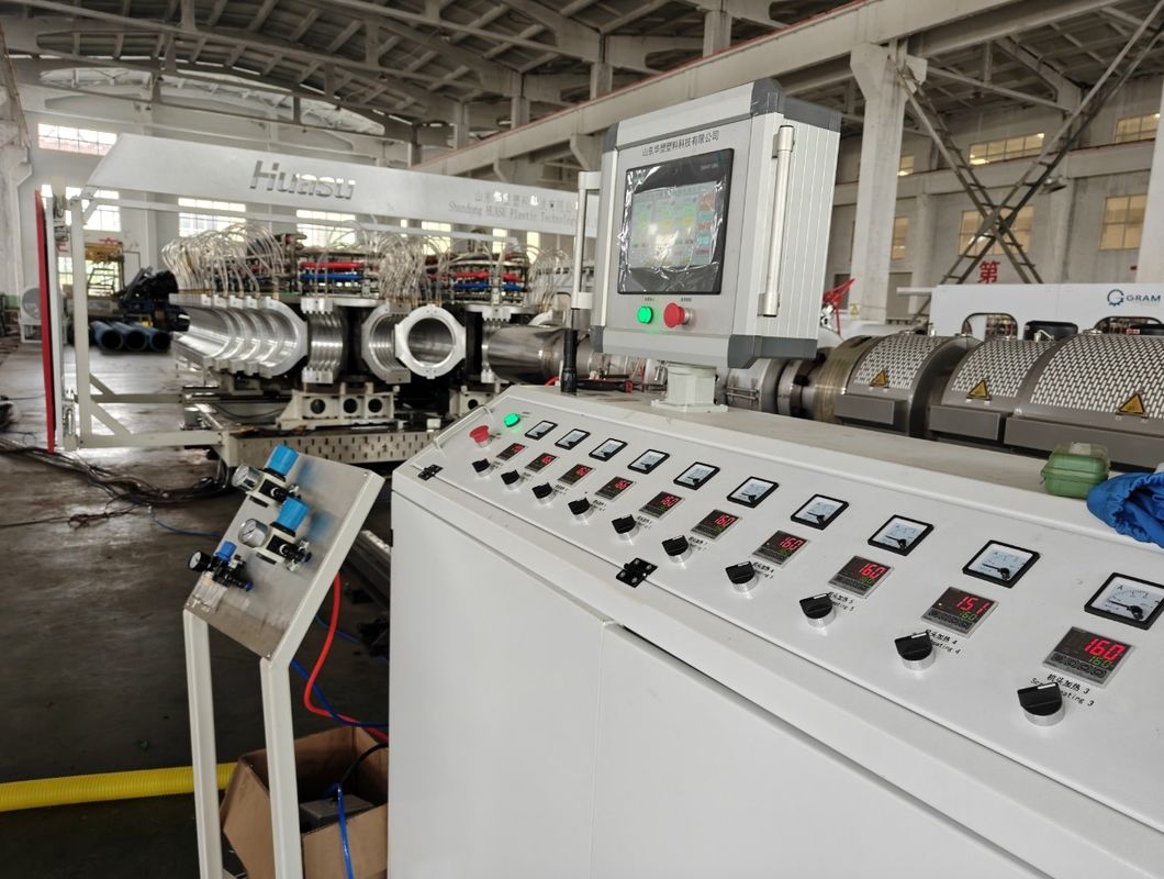 Maszyna do tworzenia rur falistej z PVC do produkcji materiałów z PVC