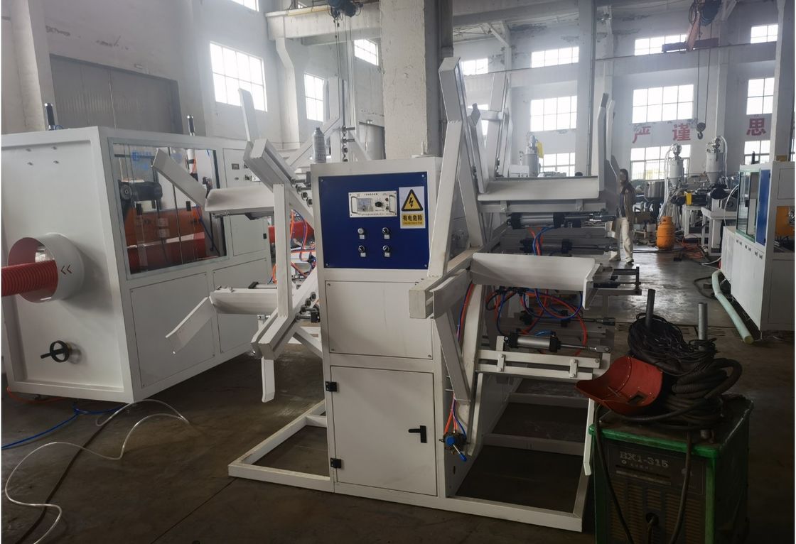 Zastosowalna linia wytłaczania rurociągów z podwójnymi ścianami falistej do ścieków