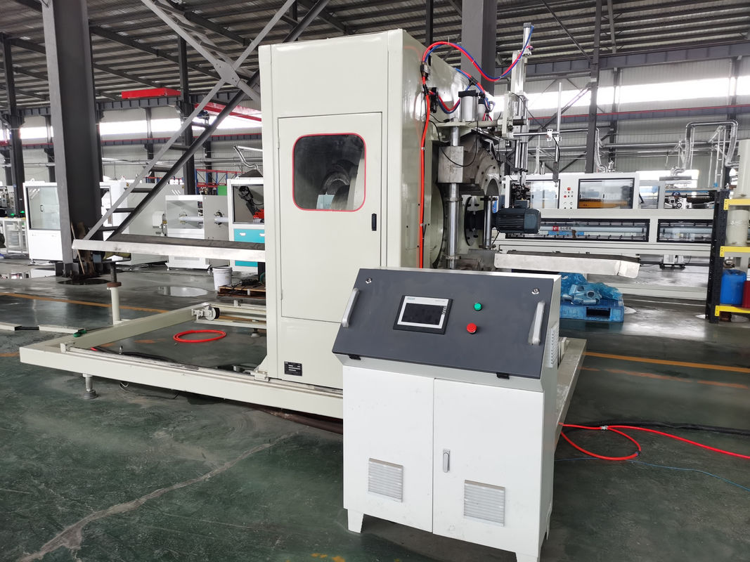 Linia do wytłaczania rur karbowanych dwuściennych PE / PP / PVC ze śrubą z materiału 38CrMoALA i silnikiem Siemens