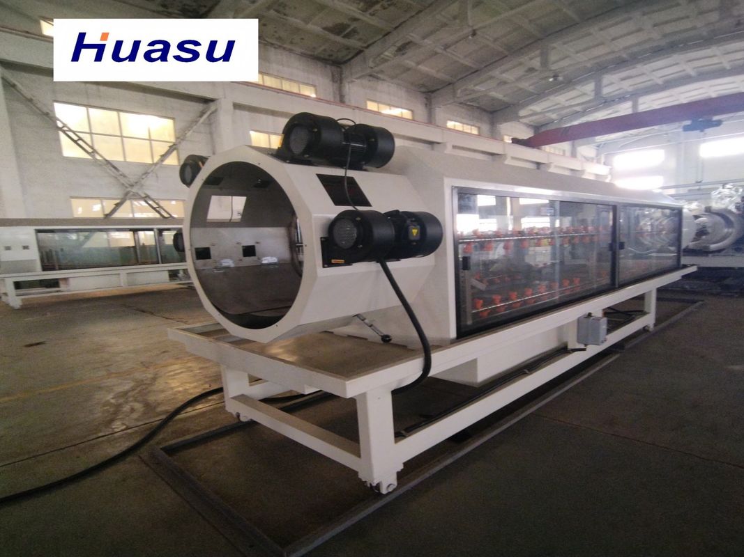 Podwójna ściana linii wytłaczania rur falistej o średnicy rur 32-1600 mm, pojemność 60-2000 kg/h i system sterowania PLC Siemens