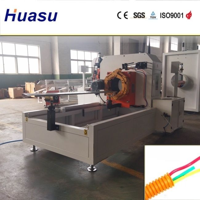 Linia do wytłaczania rur falistych dwuściennych z zakresem średnic cięcia 32-1600mm i procesem chłodzenia wodnego, wyposażona w technologię Siemens PLC