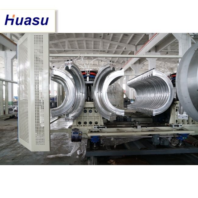 Linia do wytłaczania rur DWC o średnicy 32-1600mm, wydajności 60-2000kg/h i technologii Siemens PLC dla wysokiej wydajności