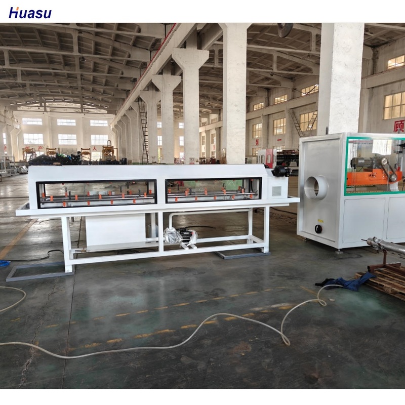 Automatyczna linia do wytłaczania rur karbowanych jednościennych z materiałem cylindra 38CrMoAlA i pełnym systemem zazębienia