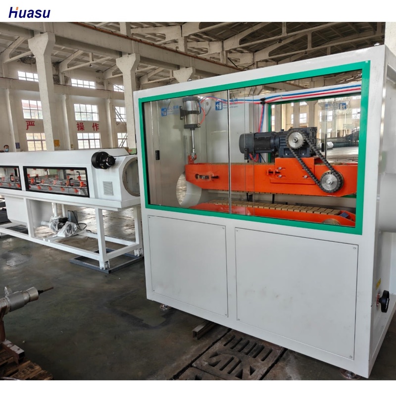 Automatyczna linia do wytłaczania rur karbowanych jednościennych z materiałem cylindra 38CrMoAlA i pełnym systemem zazębienia