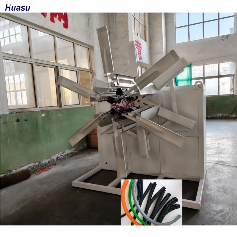 Podwójna ściana przewodu wytłaczania rur z Siemens Beide AC Motor 48 ilość formy i stosunek śruby 33:1