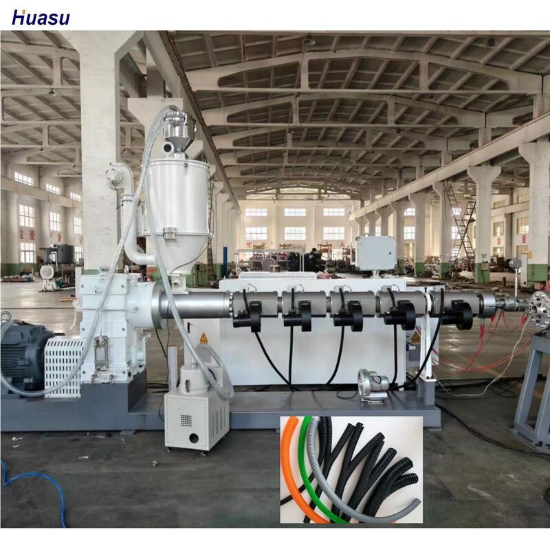 Główne części elektryczne Siemens Dwukrotna linia wytłaczania rur falistej z 48 ilością formy i funkcją chłodzenia wodą