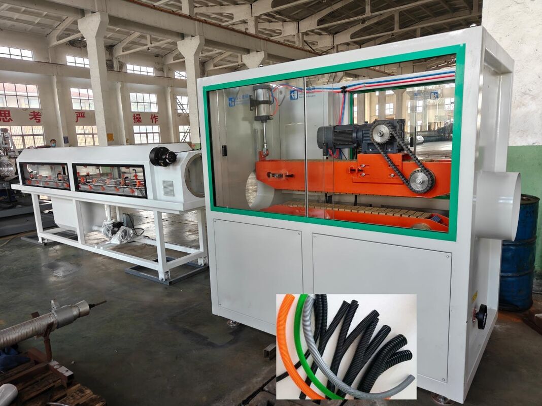 Główne części elektryczne Siemens Dwukrotna linia wytłaczania rur falistej z 48 ilością formy i funkcją chłodzenia wodą