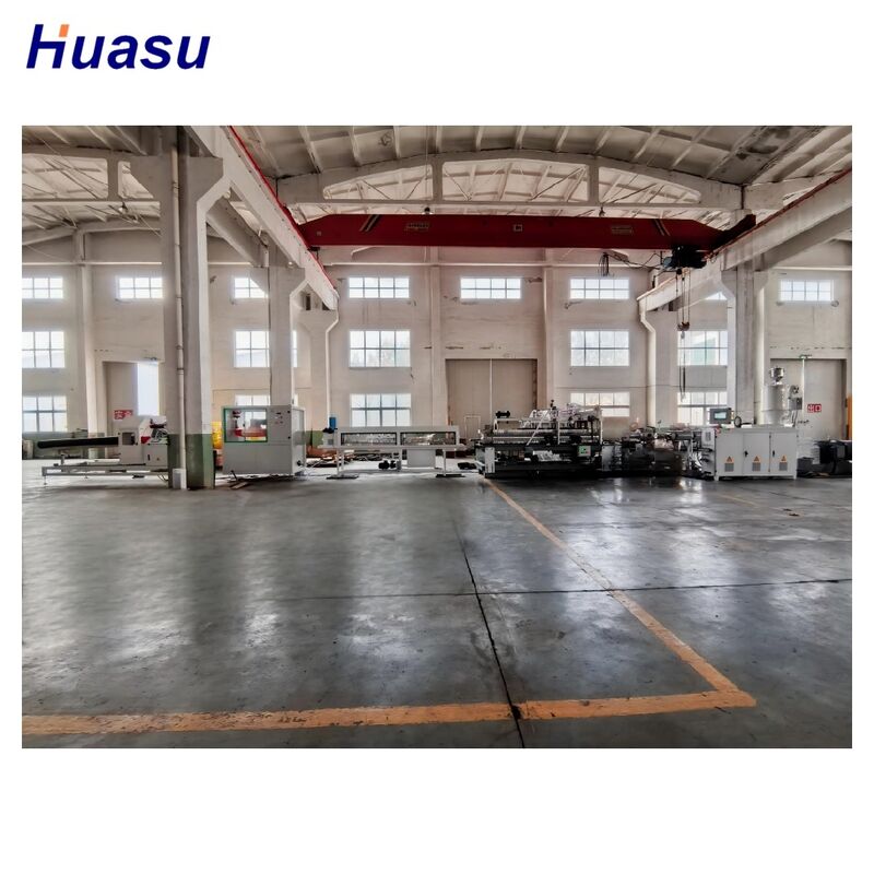 32mm-1600mm Cable Protection Corrugated Pipe Extrusion Line z interfejsem ekranu dotykowego sterowanego przez PLC i wysoką automatyzacją