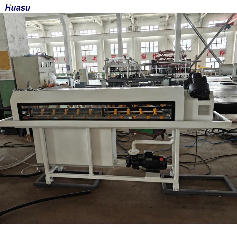 Kontrola PLC Jednoburkowa linia wytłaczania rur falistej z głębokością nitryzacji beczki 0,4 mm i Schneider/Siemens Electric Components