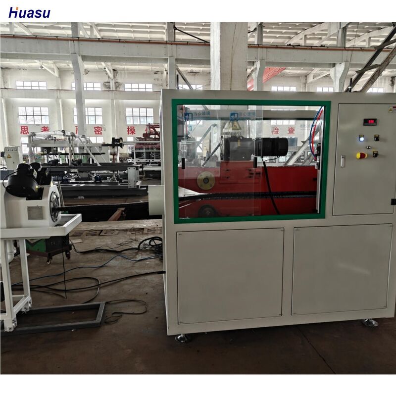 Linia do wytłaczania rur karbowanych z pojedynczą ścianką chłodzoną wodą o wydajności 400-1000 i automatycznym karbowaniu