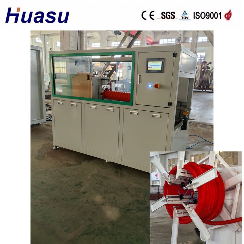 Maszyna do rurociągów z podwójnymi ścianami z wydajnością 60-2000 kg/h wyposażona w materiał z rękawem wodnym ze stali i zdalnym sterowaniem PLC