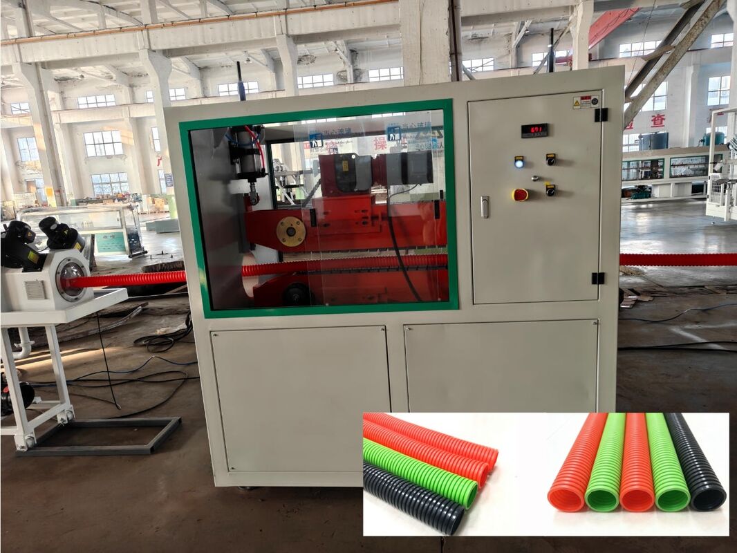 Linia wytłaczania rurociągów falistej z zdalnym sterowaniem PLC Siemens Schneider Main Electrics i materiałem 38CrMoAlA