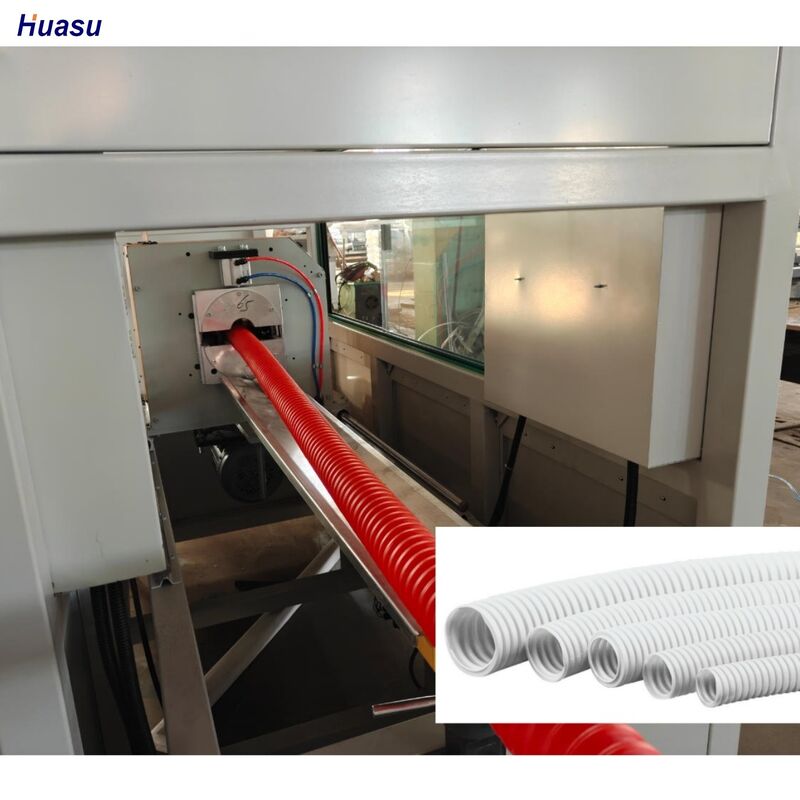 Wyposażenie linii produkcyjnej rur falistych HDPE obsługujące różne zastosowania w zakresie wytłaczania rur z tworzyw sztucznych