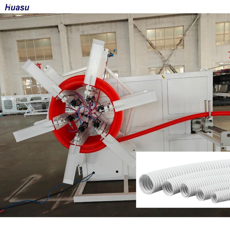 Wyposażenie linii produkcyjnej rur falistych HDPE obsługujące różne zastosowania w zakresie wytłaczania rur z tworzyw sztucznych