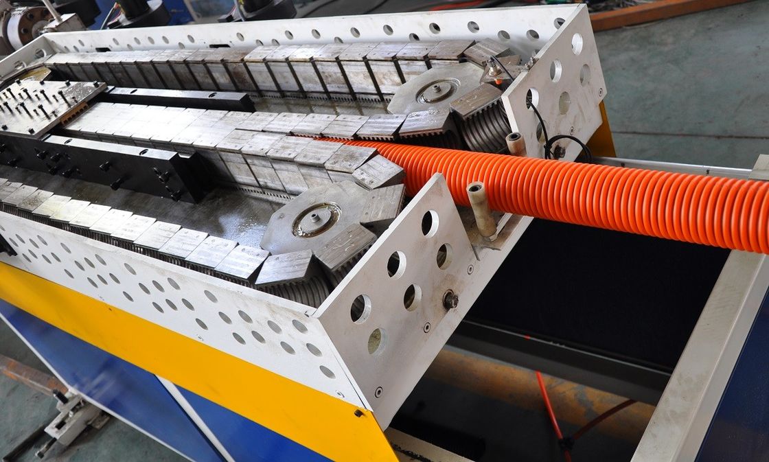 Wysokowydajna maszyna do produkcji rur falistych z podwójną ścianką, wytłaczarka z rurą falistą SBG-63