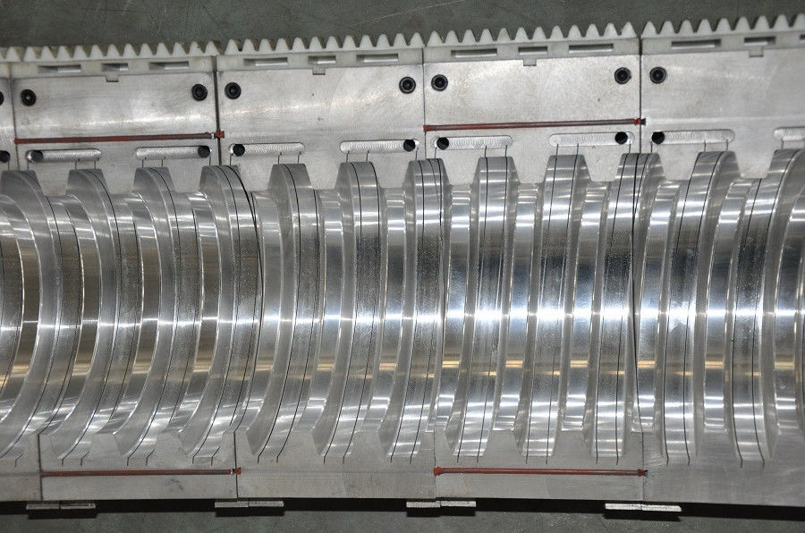 Linia do wytłaczania rur falistych HDPE / PVC / PE z jednościennymi rurami węglowymi