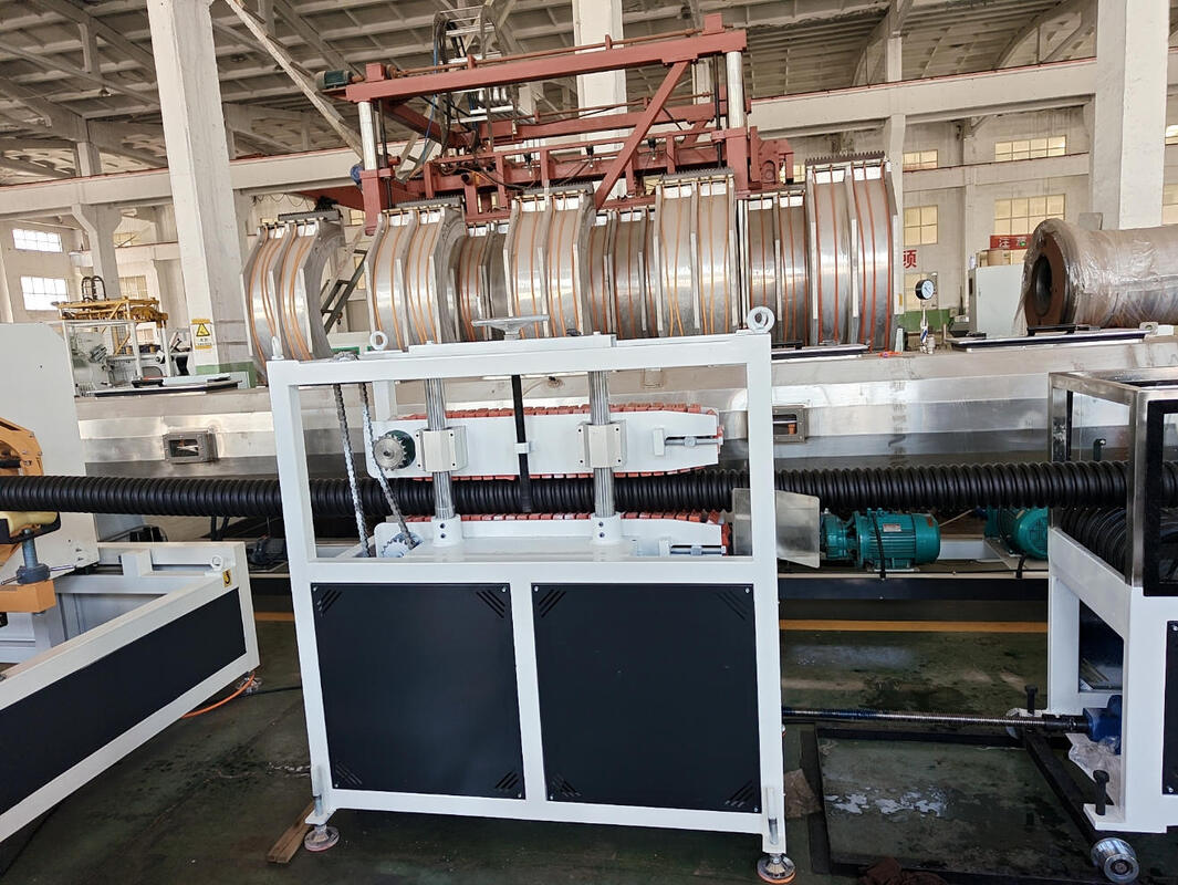 Spiral Pipe Extrusion Line for HDPE Single-wall Pipe Production Equipment