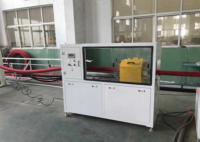 Maszyna do produkcji rur falistych PP PE DWC Chłodzona powietrzem maszyna do wytłaczania rur z tworzyw sztucznych