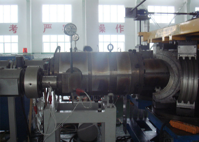 Maszyna do rur falistych z podwójną ścianką HDPE PP DWC z systemem Siemens HMI