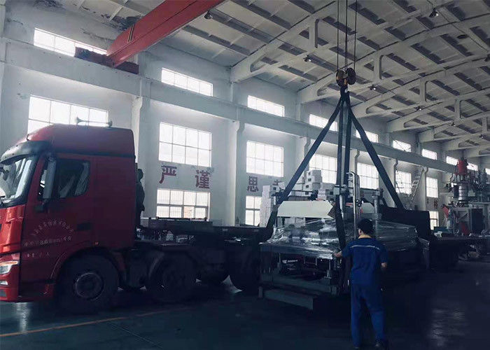 Linia produkcyjna do wytłaczania rur falistych o podwójnej ściance o średnicy 110 mm i 160 mm