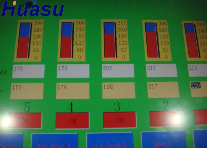 PE / PP / PVC Linia produkcyjna do wytłaczania rur z pojedynczą podwójną ścianką